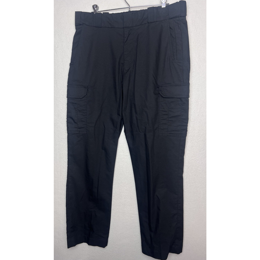 Elbeco Reflex Reflective Work Pants Men's Size 36R Black Uniform Cargo